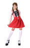 Adult Beer Girl Red Checkered Costume